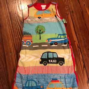 London-themed sleep sack